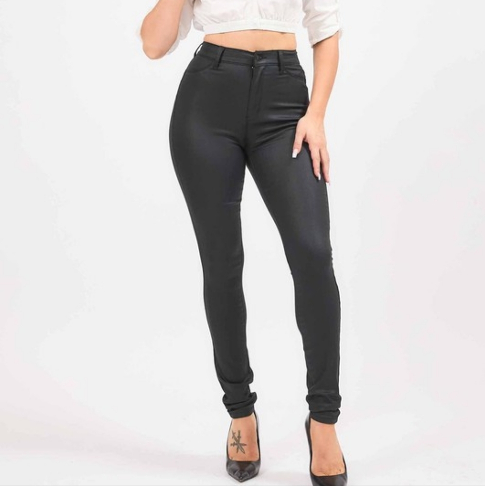 Black Leather Pants